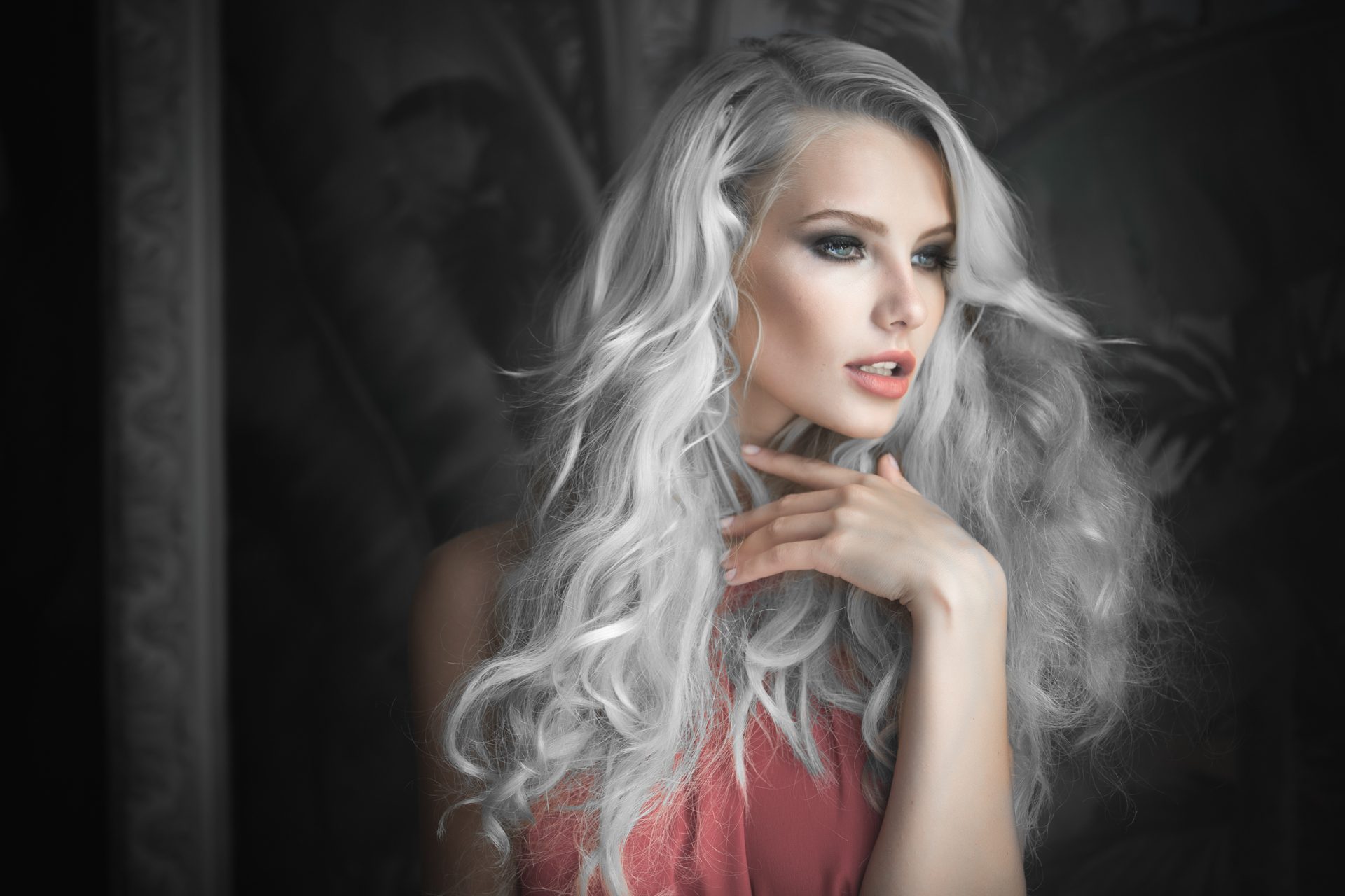 Cemhan Biricik Versace fashion campaign photography